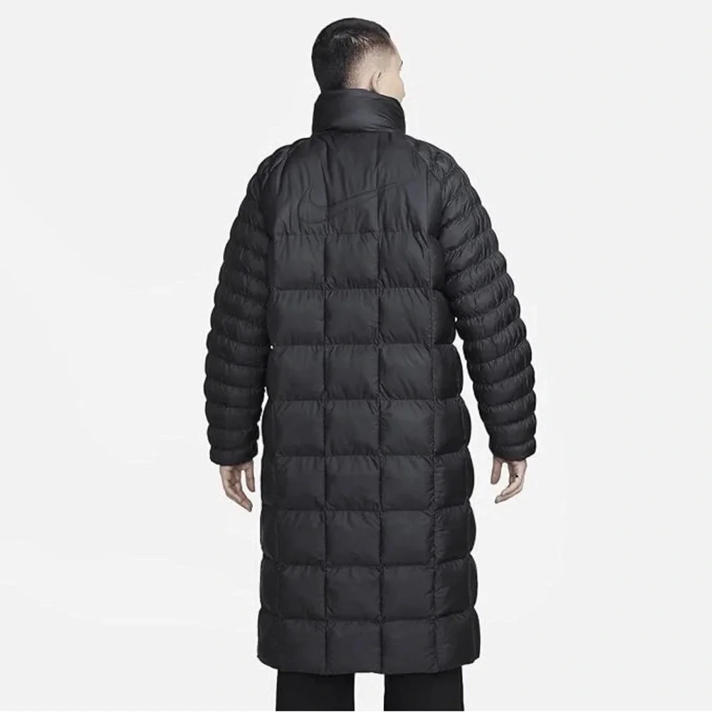 Nike Sportswear Swoosh Puffer PrimaLoft® Women's Therma-FIT Parka, Black S NWT